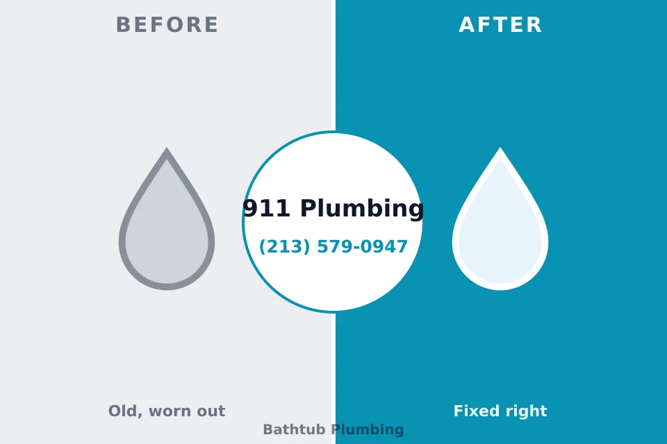 Before and after: plumbing repair Wheelersburg, OH